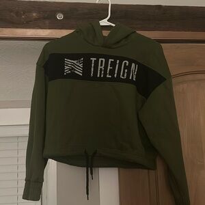 Treign cropped hoodie